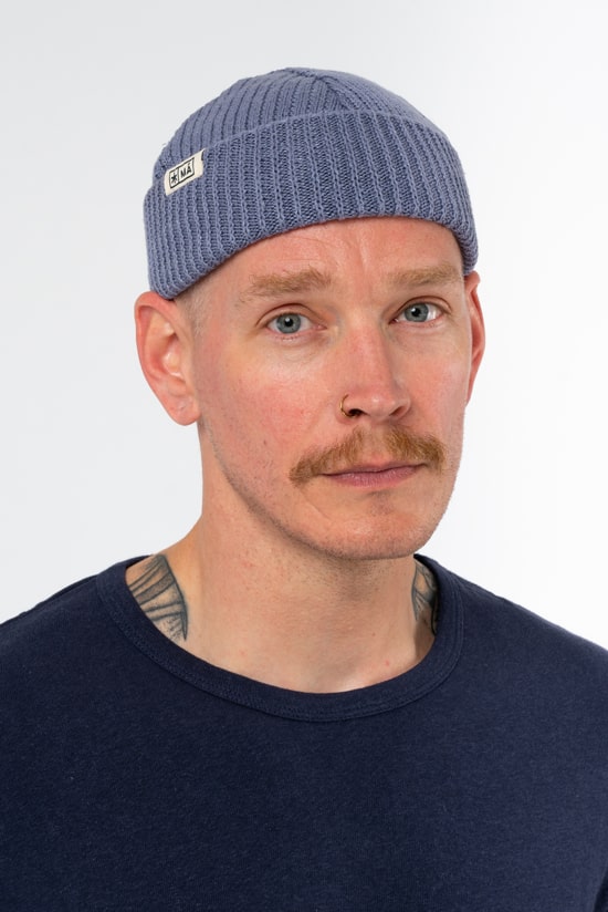 Hanf Unisex Beanie hellblau Hanf Unisex Beanie hellblau