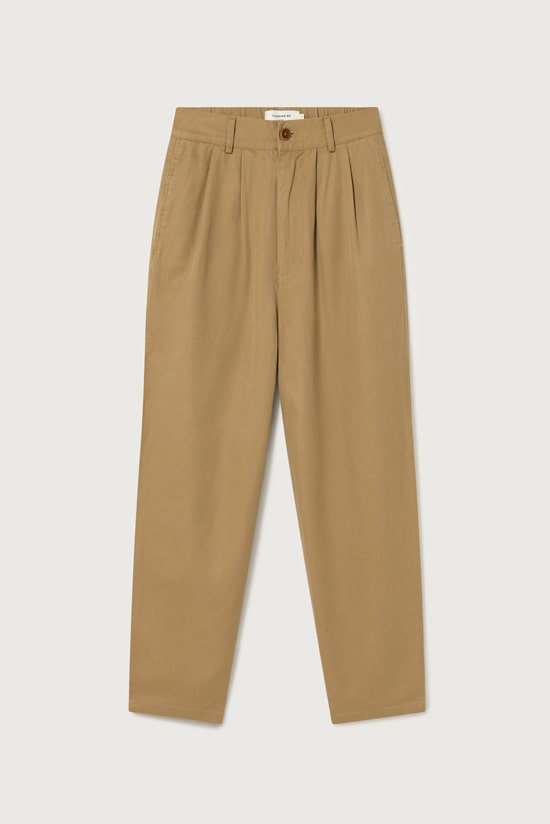 Hanf Damen Hose camel