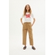 Hanf Damen Hose camel