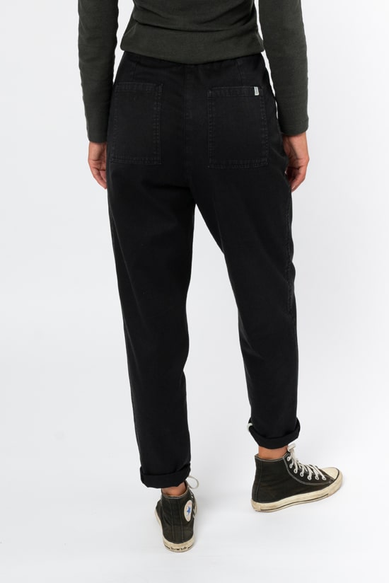 Hanf Damen Hose schwarz Hanf Damen Hose schwarz