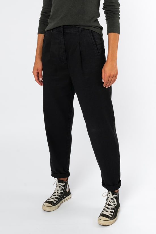 Hanf Damen Hose schwarz Hanf Damen Hose schwarz