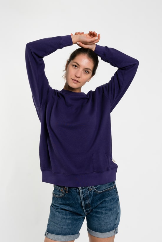 Hanf Unisex Sweatshirt violet Hanf Unisex Sweatshirt violet
