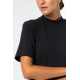 Hanf Damen T-Shirt schwarz Hanf Damen T-Shirt schwarz