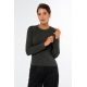 Hanf Damen Longsleeve dunkelgrün Hanf Damen Longsleeve dunkelgrün
