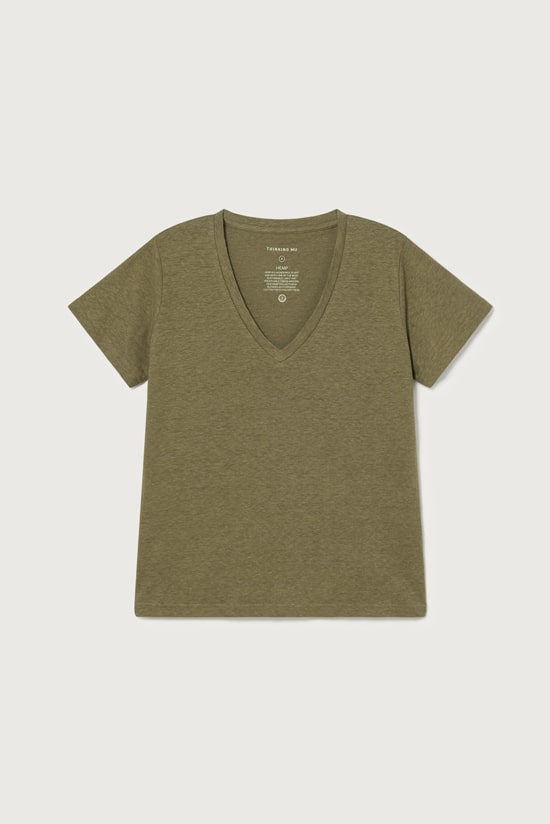 Damen T-Shirt khaki Damen T-Shirt khaki