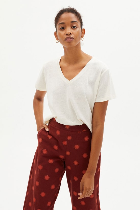Damen T-Shirt ecru Damen T-Shirt ecru