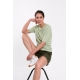 Hanf Damen T-Shirt hellgrün Hanf Damen T-Shirt hellgrün