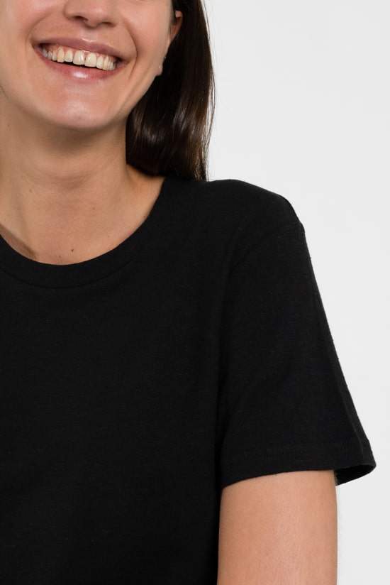 Damen T-Shirt schwarz Damen T-Shirt schwarz