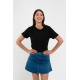 Damen T-Shirt schwarz Damen T-Shirt schwarz