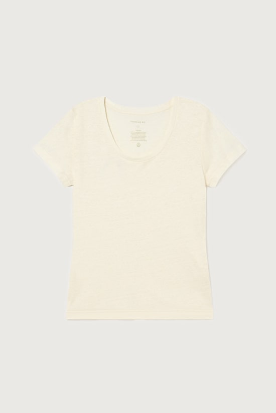 Hanf Damen T-Shirt weiß Hanf Damen T-Shirt weiß