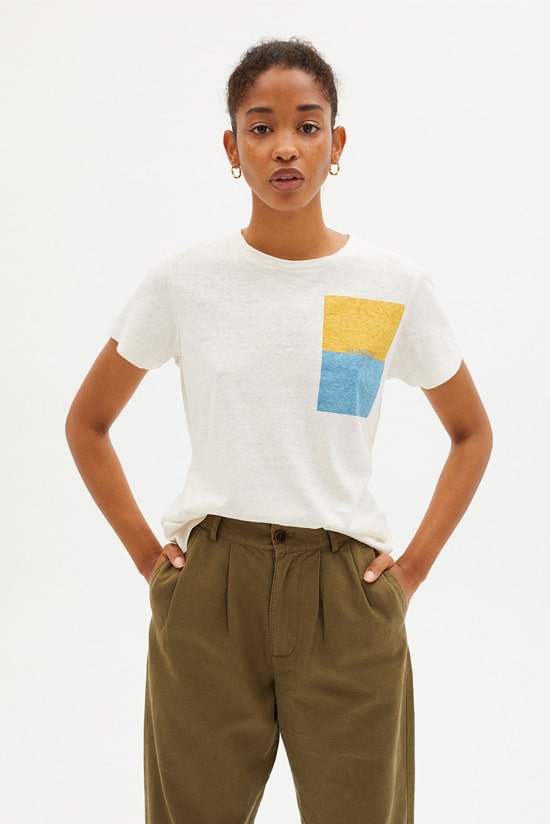 Hanf Damen Print T-Shirt Hanf Damen Print T-Shirt