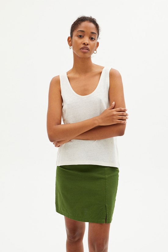 Hanf Damen Tanktop weiß Hanf Damen Tanktop weiß