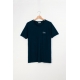 Hanf Herren Print T-Shirt petrol