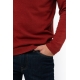Hanf Herren Longsleeve rostrot