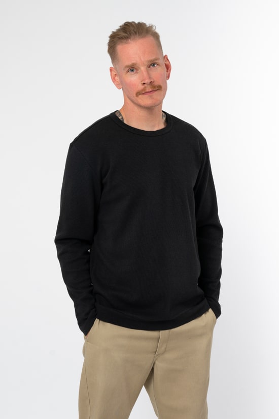 Herren Longsleeve schwarz Herren Longsleeve schwarz