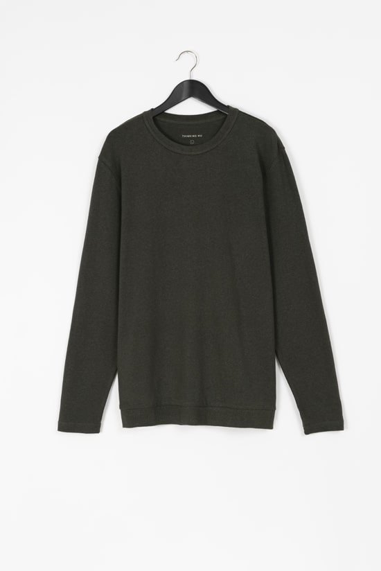 Hanf Herren Longsleeve dunkelgrün Hanf Herren Longsleeve dunkelgrün